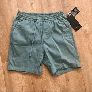 Lululemon Bowline Short 8" Dye Washed Aquatic Green (Discontinued Color) M NWT‎